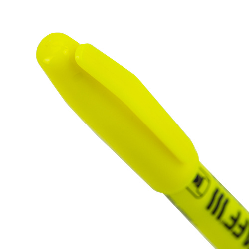 Текстовыделитель STAFF "Manager", линия 1-3 мм, желтый фото 4