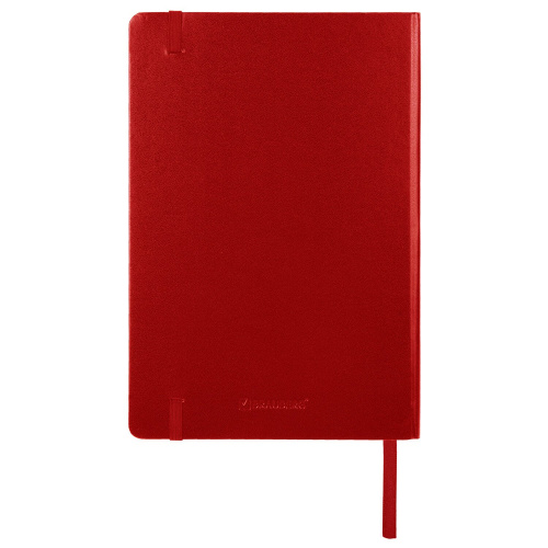Блокнот А5 (138х213 мм), BRAUBERG ULTRA, балакрон, 80 г/м2, комбинированный блок, 100 л., красный фото 5