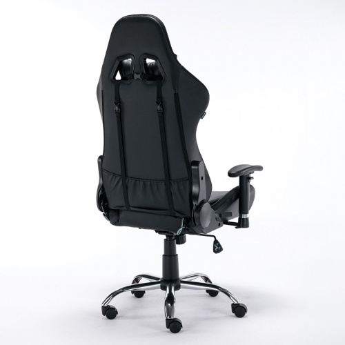 Кресло компьютерное BRABIX "Lumen GM-150 RGB", подсветка, две подушки, экокожа, черное, 532801 фото 6