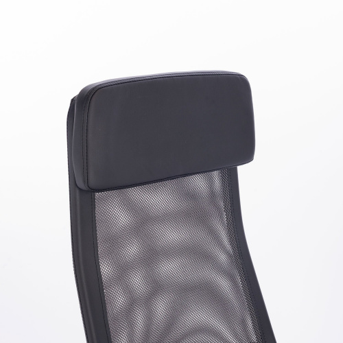 Кресло офисное BRABIX "Flight R EX-541", хром, ткань TW, сетка, черное/серое фото 10