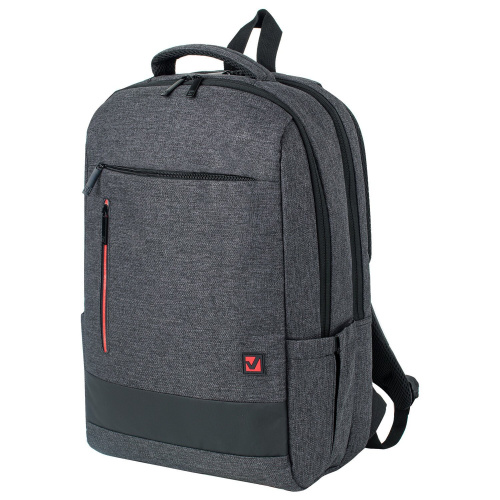 Рюкзак BRAUBERG Houston, 45х31х15 см, универсальный, с отделением для ноутбука, темно-серый