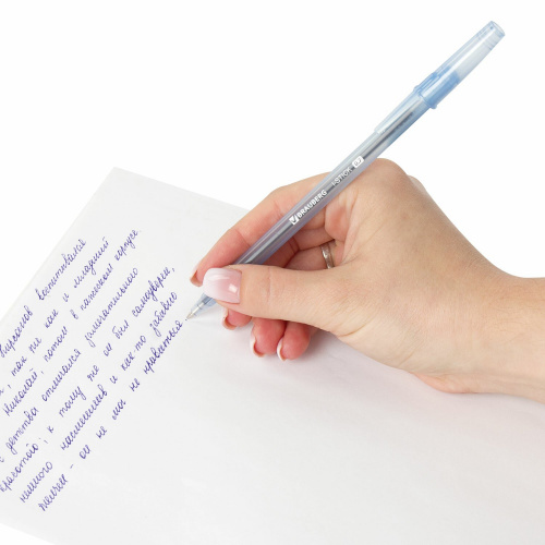 Ручка шариковая BRAUBERG "i-STICK", пишущий узел, линия письма 0,35 мм фото 9