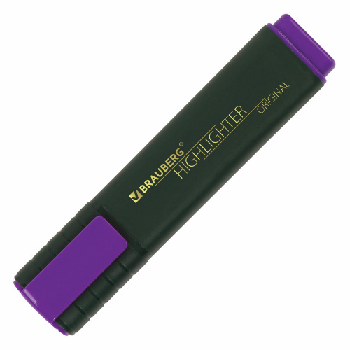 Текстовыделитель BRAUBERG "ORIGINAL", линия 1-5 мм, фиолетовый фото 8