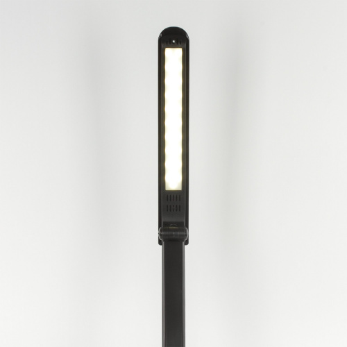 Светильник настольный SONNEN, на подставке, светодиодный, пластик, черный фото 8