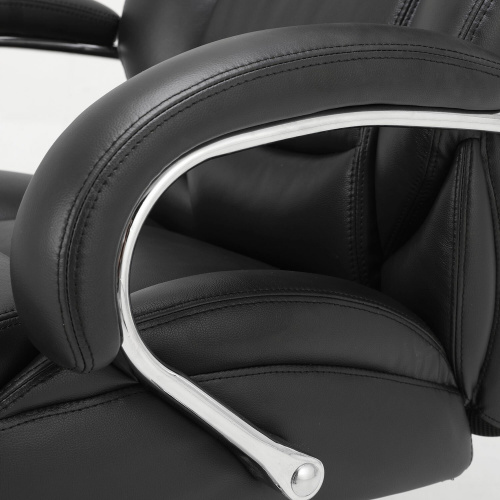 Кресло из натуральной кожи BRABIX PREMIUM "Pride HD-100", до 250 кг, черное фото 7