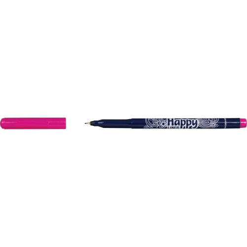 Ручки капиллярные (линеры) CENTROPEN "Happy Liner", 12 цв., линия письма 0,3 мм фото 7