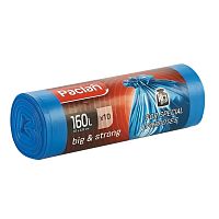 Мешки для мусора PACLAN "Big&Strong", 160 л, синие