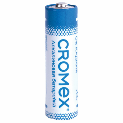 Батарейки алкалиновые CROMEX Alkaline, АА, пальчиковые, 20 шт., в коробке фото 3