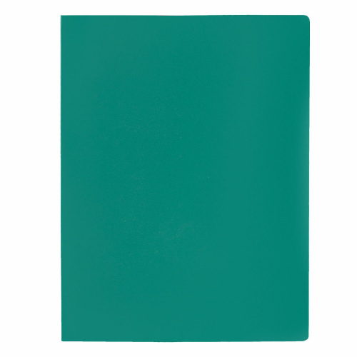Папка с боковым металлическим прижимом STAFF, до 100 листов, зеленая фото 2