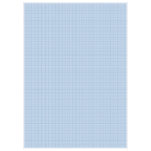 Бумага масштабно-координатная ЛИЛИЯ ХОЛДИНГ, А3, 297х420 мм, голубая, в папке, 20 л. фото 2