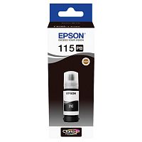 Чернила EPSON 115 для СНПЧ L8160/L8180, черные фото, объем 70 мл, оригинальные
