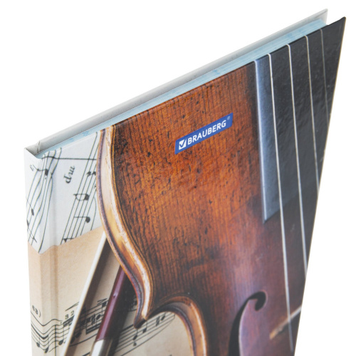 Дневник для музыкальной школы BRAUBERG "Симфония", 48 л., твердый, выборочный лак, 140х210 мм фото 10