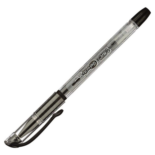 Ручка гелевая с грипом BIC "Gelocity Stic", линия письма 0,29 мм, черная фото 6