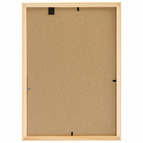Рамка деревянная STAFF Carven, 21х30 см, с акриловым стеклом, небьющаяся, багет 17 мм, янтарь фото 3