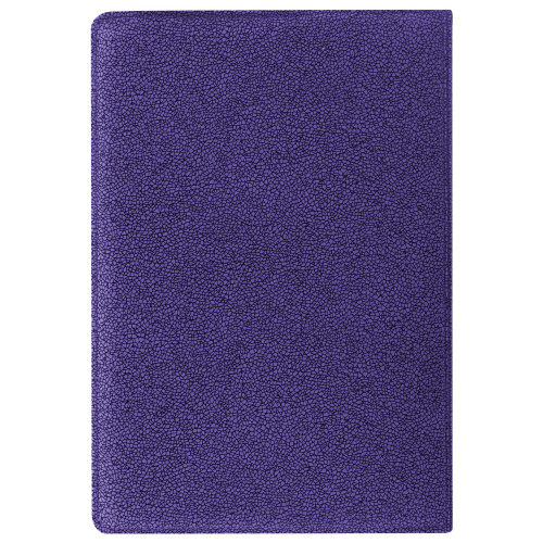 Обложка для паспорта STAFF "Бабочки", бархатный полиуретан, фиолетовая фото 3
