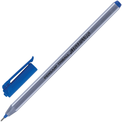 Ручка шариковая масляная PENSAN "Triball Colored", классические цвета, ассорти фото 8