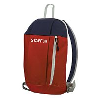 Рюкзак STAFF "AIR", 40х23х16 см, компактный, красно-синий
