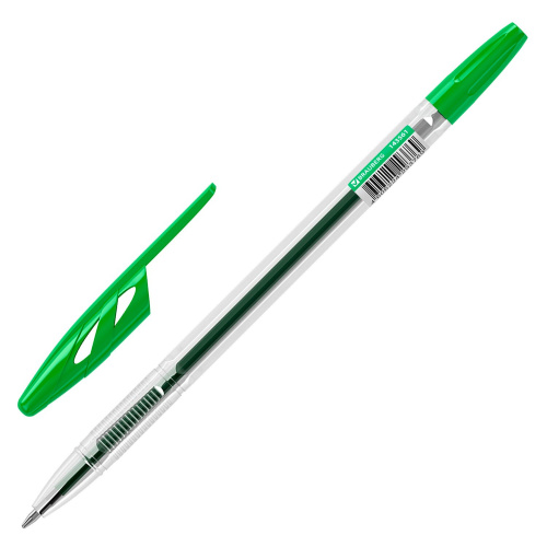Ручка шариковая BRAUBERG "ULTRA", узел 1 мм, зеленая фото 2