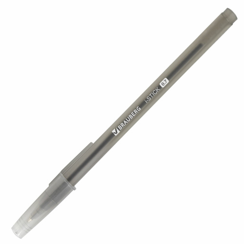 Ручка шариковая BRAUBERG "i-STICK", пишущий узел 0,7 мм, линия письма 0,35 мм, черная фото 9