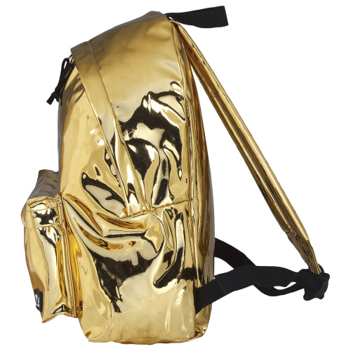 Рюкзак BRAUBERG "Винтаж", 41х32х14 см, молодежный, сити-формат, светло-золотой фото 5
