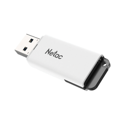 Флеш-диск 64 GB NETAC U185, USB 2.0, белый, NT03U185N-064G-20WH фото 2