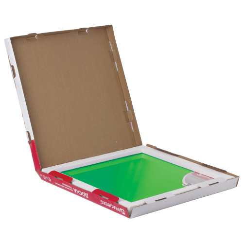 Доска магнитно-маркерная стеклянная BRAUBERG, 45х45 см, 3 магнита, зеленая фото 10