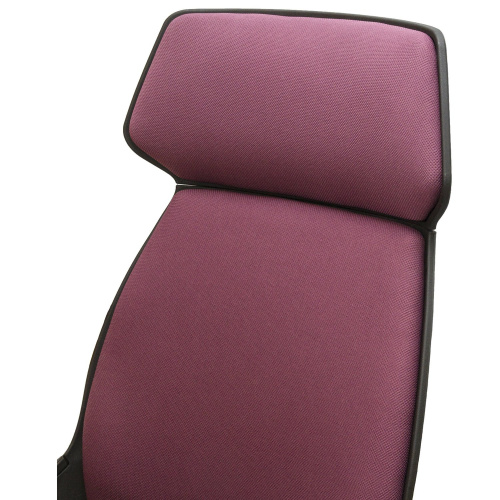 Кресло офисное BRABIX PREMIUM "Galaxy EX-519", ткань, черное/терракотовое фото 9
