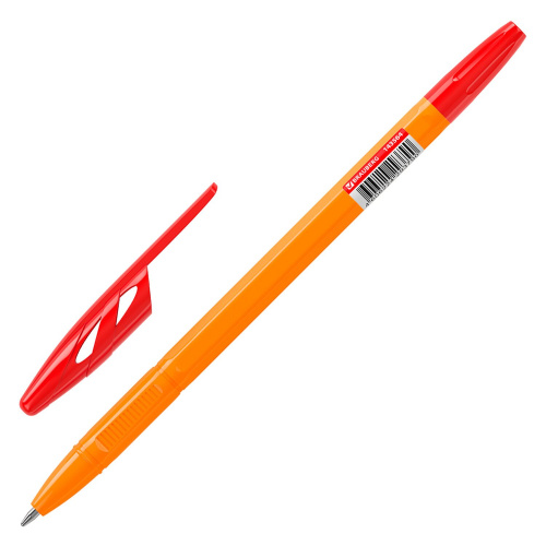 Ручка шариковая BRAUBERG "ULTRA ORANGE", узел 0,7 мм, красная фото 5