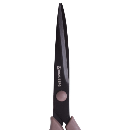 Ножницы BRAUBERG "Special" 216 мм, тефлоновое антискользящее покрытие, 2-х сторонняя заточка фото 10