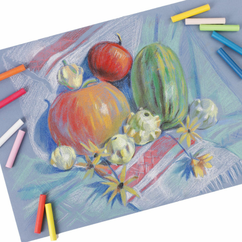 Пастель сухая художественная BRAUBERG ART DEBUT, 72 цвета, круглое сечение фото 9