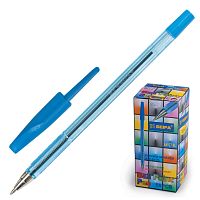 Ручка шариковая BEIFA, корпус тонированный синий, узел 0,7 мм, линия письма 0,5 мм