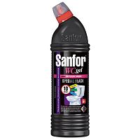 Чистящее средство для сантехники "Sanfor" WC Gel Special Black 750 мл