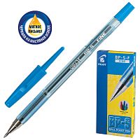 Ручка шариковая масляная PILOT "BP-S", корпус тонированный, узел 0,7 мм, линия письма 0,32 мм, синяя