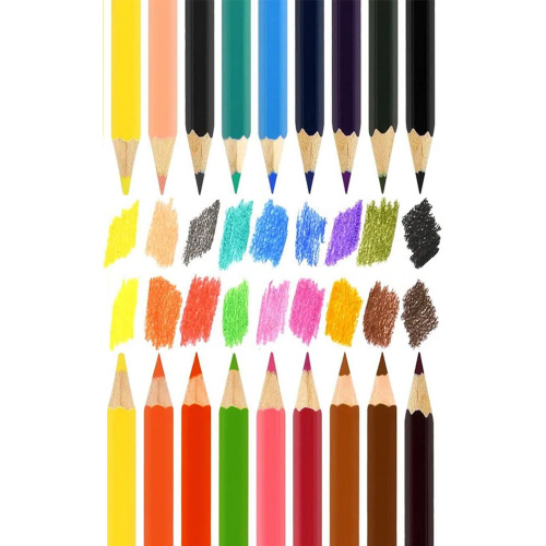 Карандаши цветные MAPED "COLOR PEP'S Strong", набор 12 цветов, грифель 3,2 мм, пластиковый корпус, 862712 фото 3