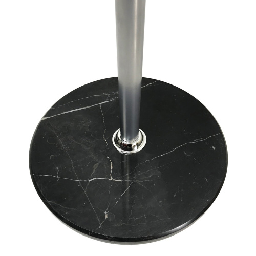 Вешалка-стойка BRABIX "CR-8121", на мраморном диске, металл, 6+4 крючка, цвет серебристый фото 5