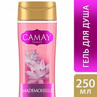 Гель для душа "Camay" Mademoiselle Игривый аромат цветка "Лотос"а 250 мл