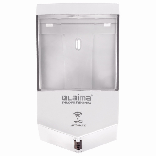 Диспенсер для жидкого мыла LAIMA CLASSIC, наливной, сенсорный, 0,6 л, ABS-пластик, белый фото 4