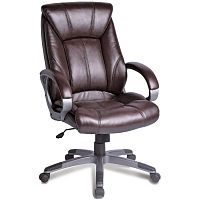 Кресло офисное BRABIX "Maestro EX-506", экокожа, коричневое