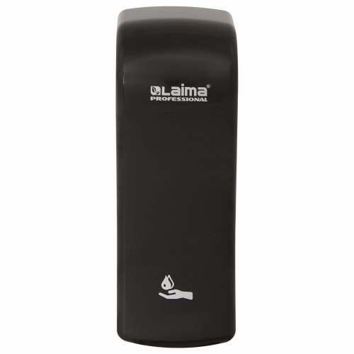 Диспенсер для жидкого мыла LAIMA PROFESSIONAL ORIGINAL, 0,8 л, черный, ABS-пластик фото 5