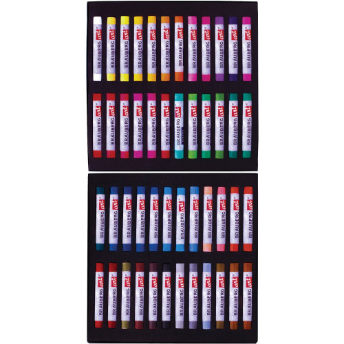 Пастель сухая художественная BRAUBERG ART CLASSIC, 48 цветов, круглое сечение фото 6