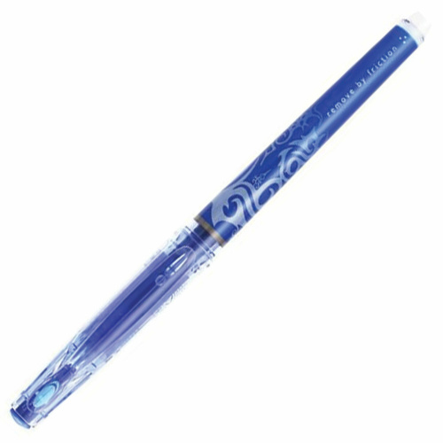 Ручка стираемая гелевая PILOT "Frixion Point", игольчатый узел 0,5 мм, линия письма 0,25 мм, синяя фото 4