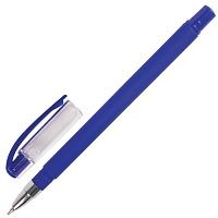 Ручка шариковая масляная BRAUBERG "Matt", корпус синий, узел 0,7 мм, синяя