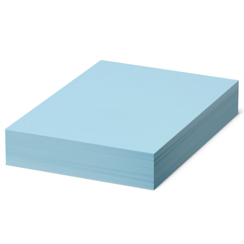 Бумага цветная BRAUBERG, А4, 80 г/м2, 500 л., пастель, голубая, для офисной техники фото 4