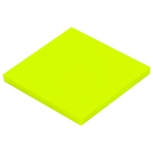 Блок самоклеящийся прозрачно-желтый (стикеры) BRAUBERG TRANSPARENT 76х76 мм, 100 листов, 115207 фото 8