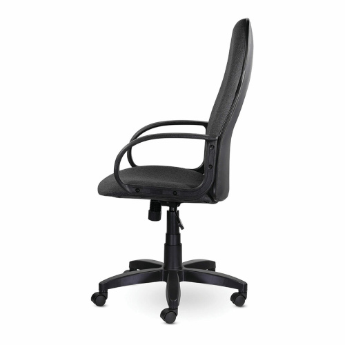 Кресло офисное BRABIX "Praktik EX-279", ткань/кожзам, серое фото 5