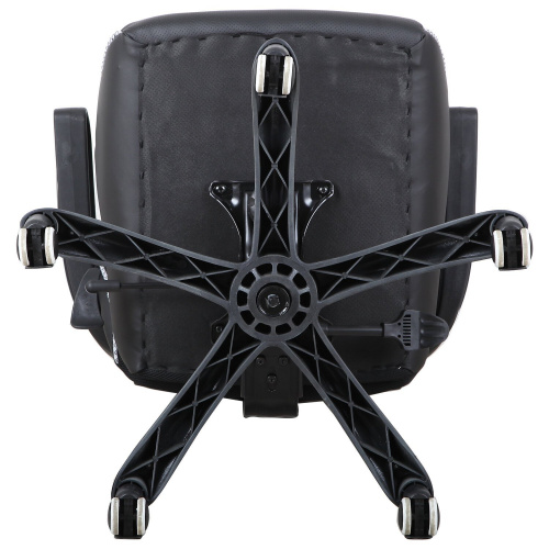 Кресло компьютерное BRABIX "Techno Pro GM-003", экокожа, черное/серое, вставки серые фото 10