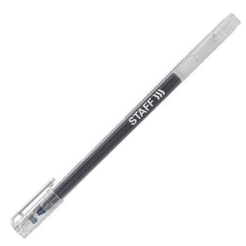 Ручка гелевая STAFF "EVERYDAY", длина письма 1000 м, линия письма 0,35 мм, черная фото 7
