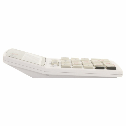 Калькулятор настольный BRAUBERG, 206x155 мм,12 разрядов, антибактериальное покрытие, белый фото 5