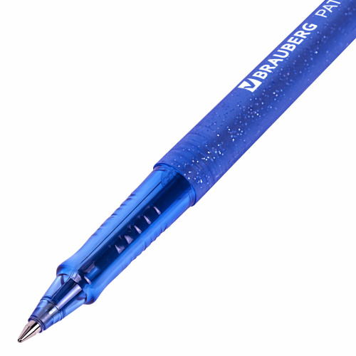 Ручка шариковая РОССИЯ "PATRIOT SPACE", СИНЯЯ, корпус синий, узел 0,7 мм, линия письма 0,35 мм, BRAUBERG, 143965 фото 2
