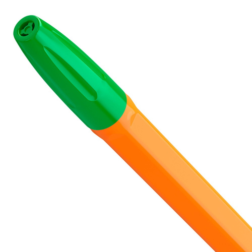 Ручка шариковая BRAUBERG "ULTRA ORANGE",  узел 0,7 мм, зеленая фото 6